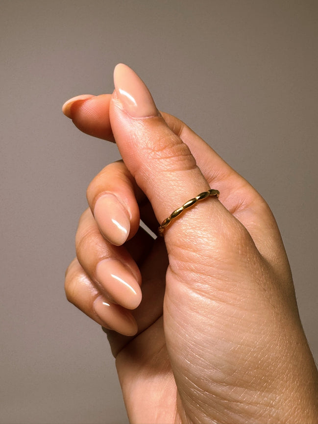 Nora | Bamboo Style Ring