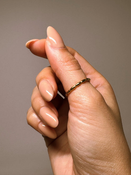 Nora | Bamboo Style Ring