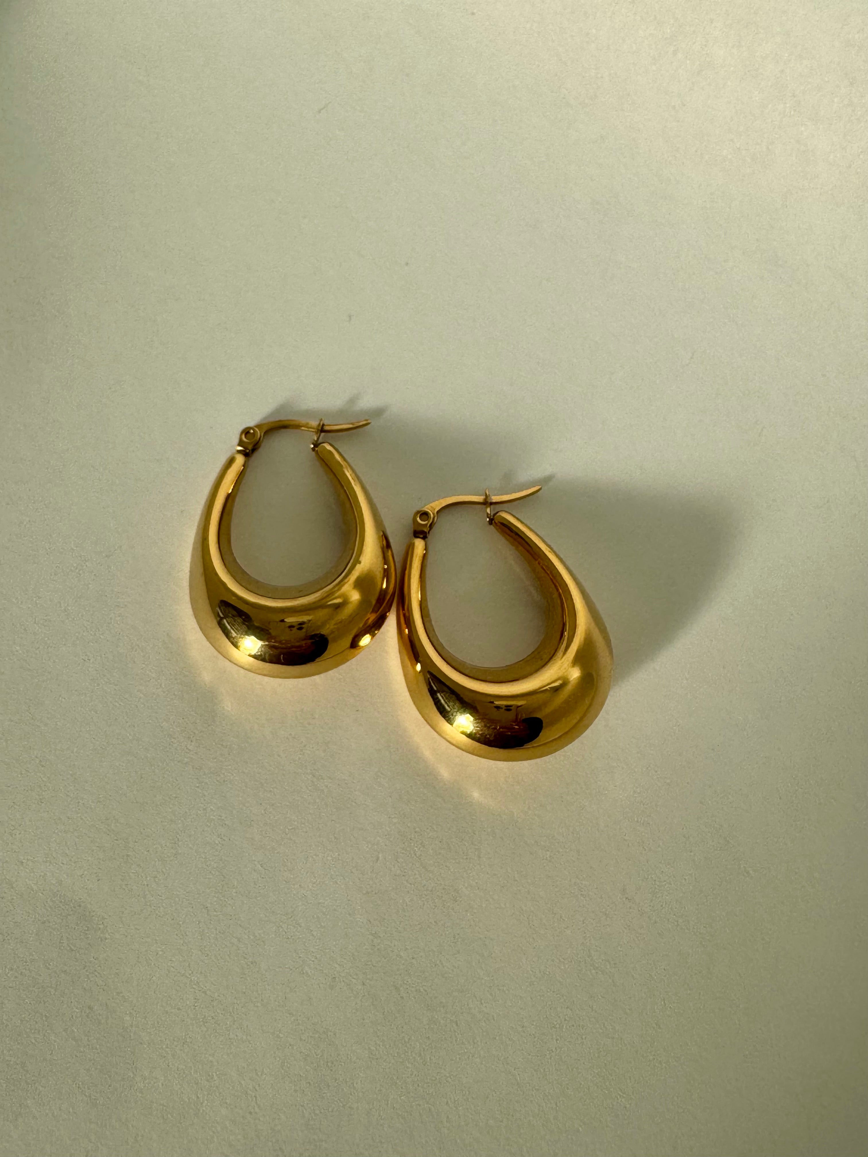 Hera | Bold Hoop Earrings