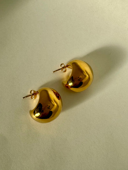 Crescent | Bold Stud Earrings