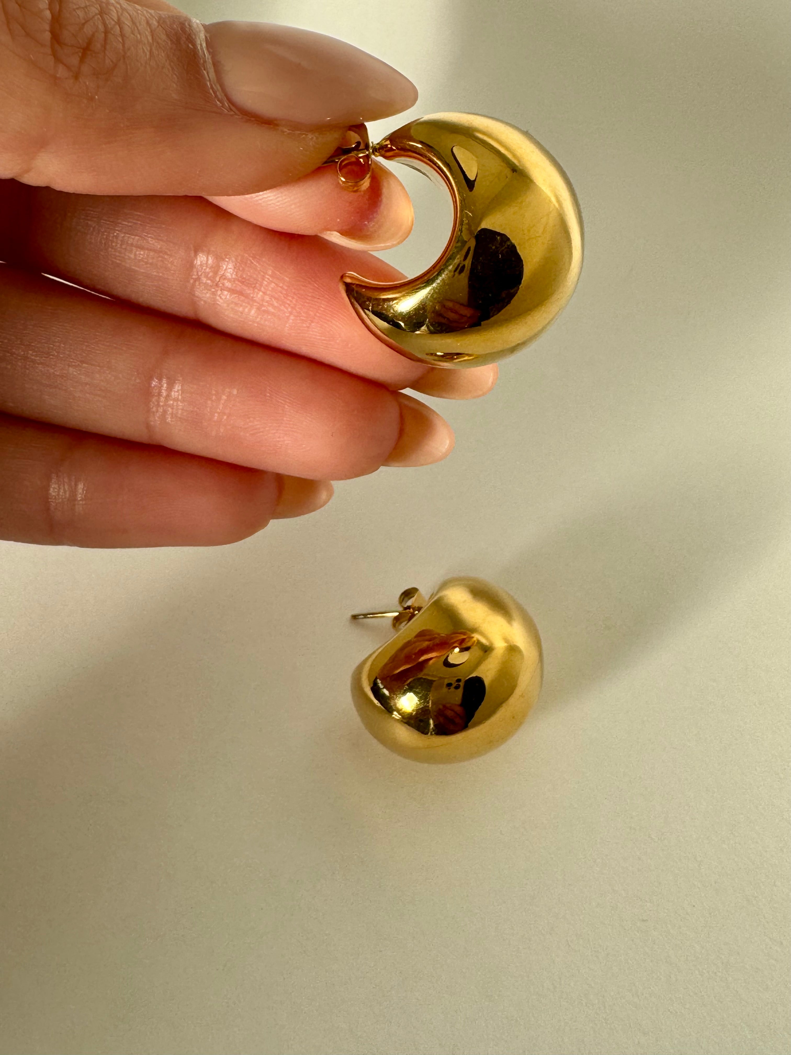 Crescent | Bold Stud Earrings