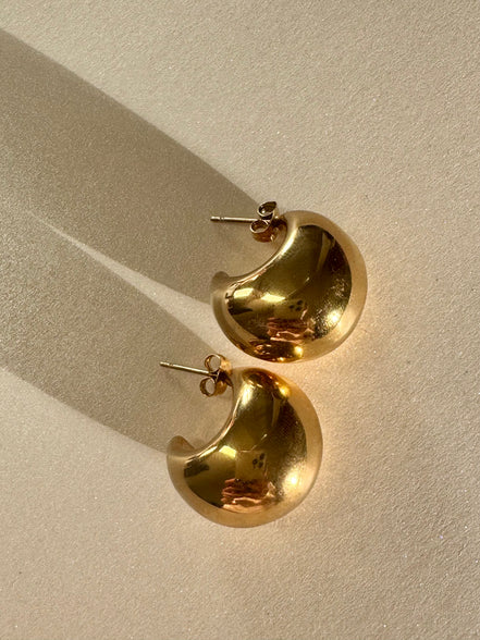 Crescent | Bold Stud Earrings