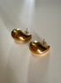 Elena | Drop Oval Earrings
