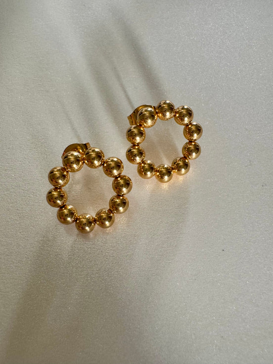 Aurora | Mini Round Balls Stud Earrings