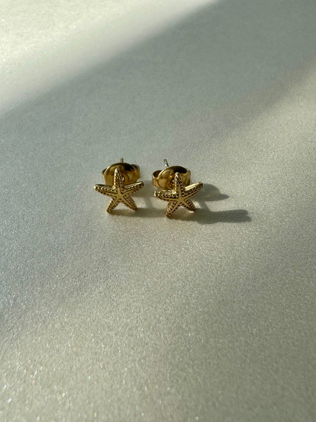 From the Blue Sea | Starfish Stud Earrings