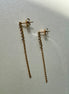 Leia | Diamond Chain Long Earring